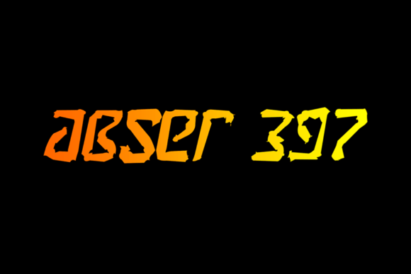 Abser - 397 Typeface for Editorial Design