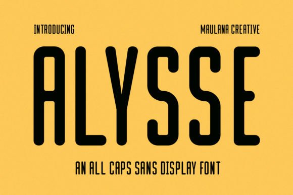 Alysse: A Tech Industrial Sans Serif Font for Modern Web Design