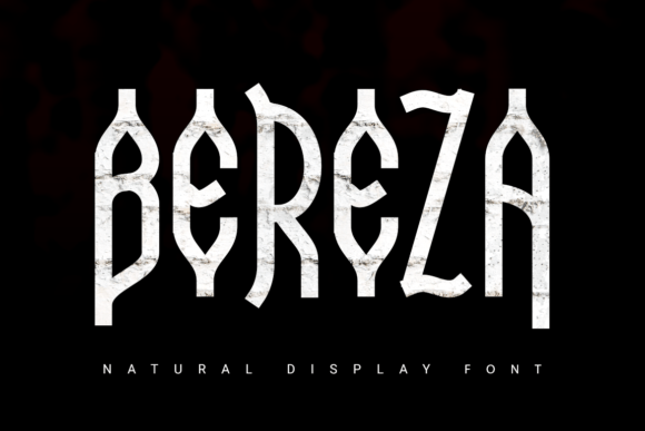 Bereza Typeface for Bold Brand Identity