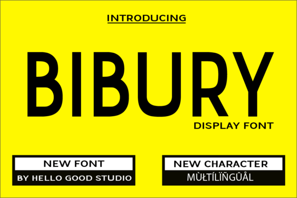 Bibury: A Modern Sans Serif Font for Crafters