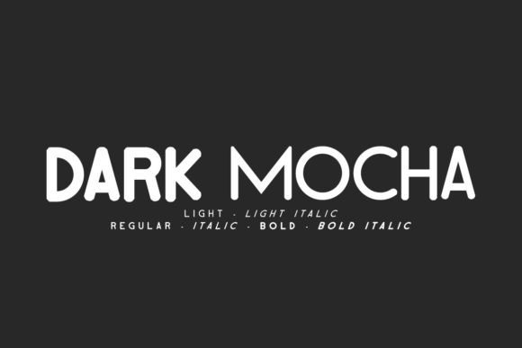 Dark Mocha Font: A Versatile Sans Serif for Modern Design