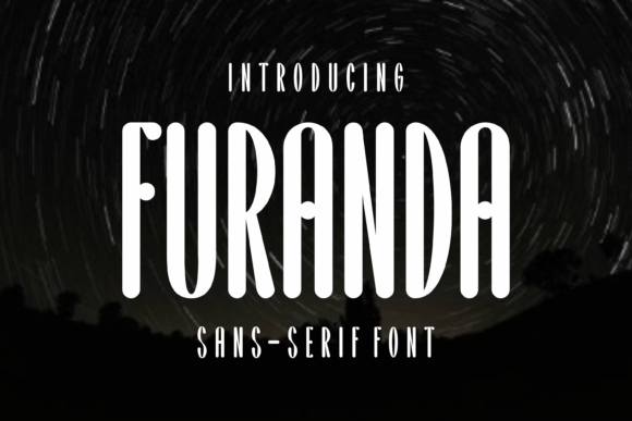 Furanda: A Modern Sans Serif Font for Editorial Design