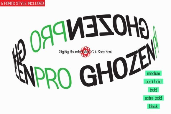 Ghozen Pro: A Clean Typeface for Modern Editorial Design
