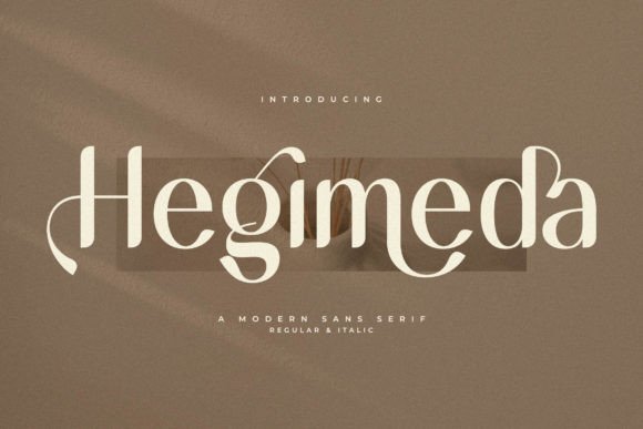 Hegimeda: The Modern Sans Serif Font for Editorial Design