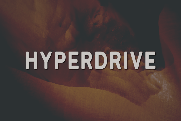 Hyperdrive: The Modern Sans Serif Font for Bold Branding
