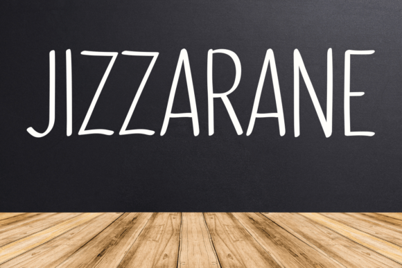 Jizzarane Font for Handmade Brands