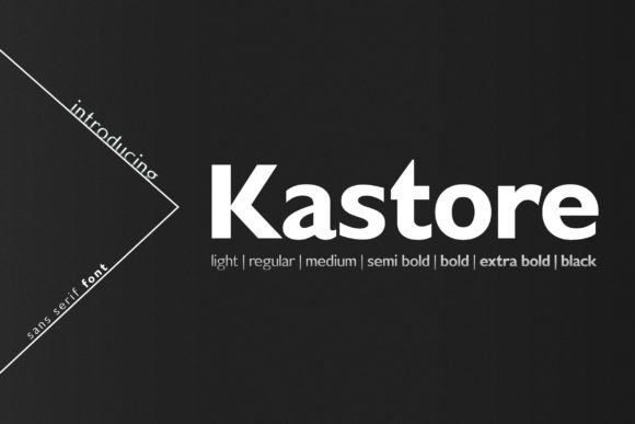Kastore: A Modern Sans Serif Font for Web Design