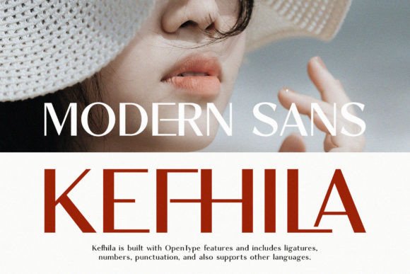 Kefhila Font: Modern Sans Serif for Digital Brands