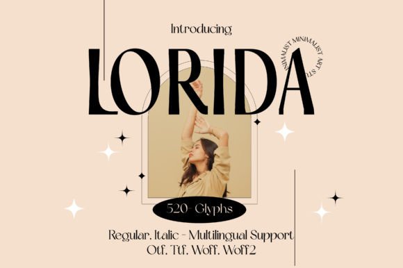 Lorida Font: Chic Sans Serif for Crafters