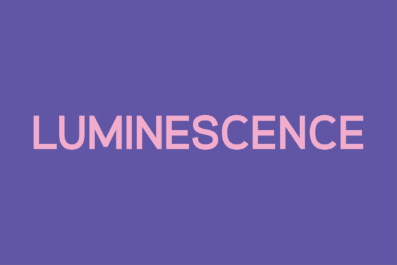 Luminescence Font: Modern Sans Serif for Brands