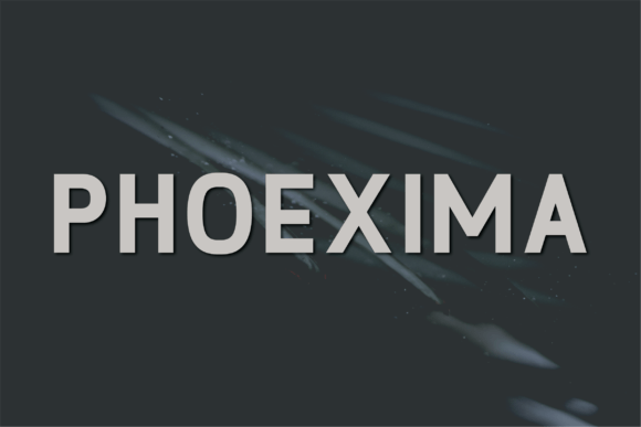 Phoexima: A Modern Sans Serif Typeface for Branding