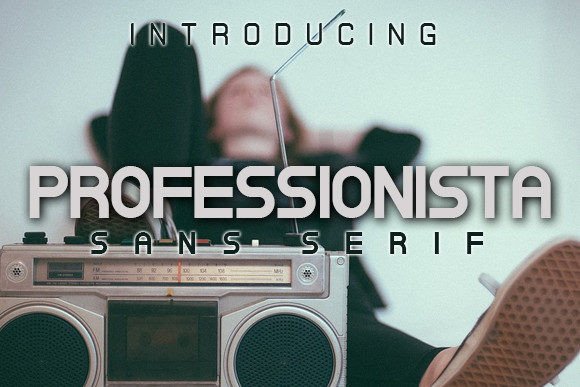 Professionista: A Modern Sans Serif Typeface for Elegant Editorial Design