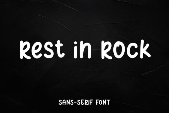 Rest in Rock: The Modern Typeface for Makers