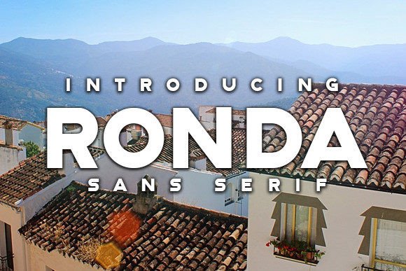 Ronda: The Bold Sans Serif Font for Modern Brands
